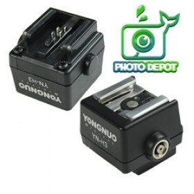 Yongnuo Speedlight Flash Hot Shoe Adapter YN-H3 for Sony Alpha and Minolta Dynax